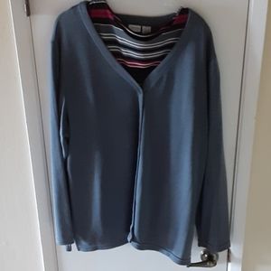 2 Piece set.  Tank top with Cardigan. 2X. NWOT